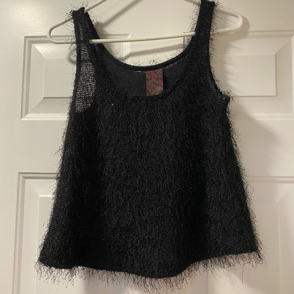 Flowy black shirt